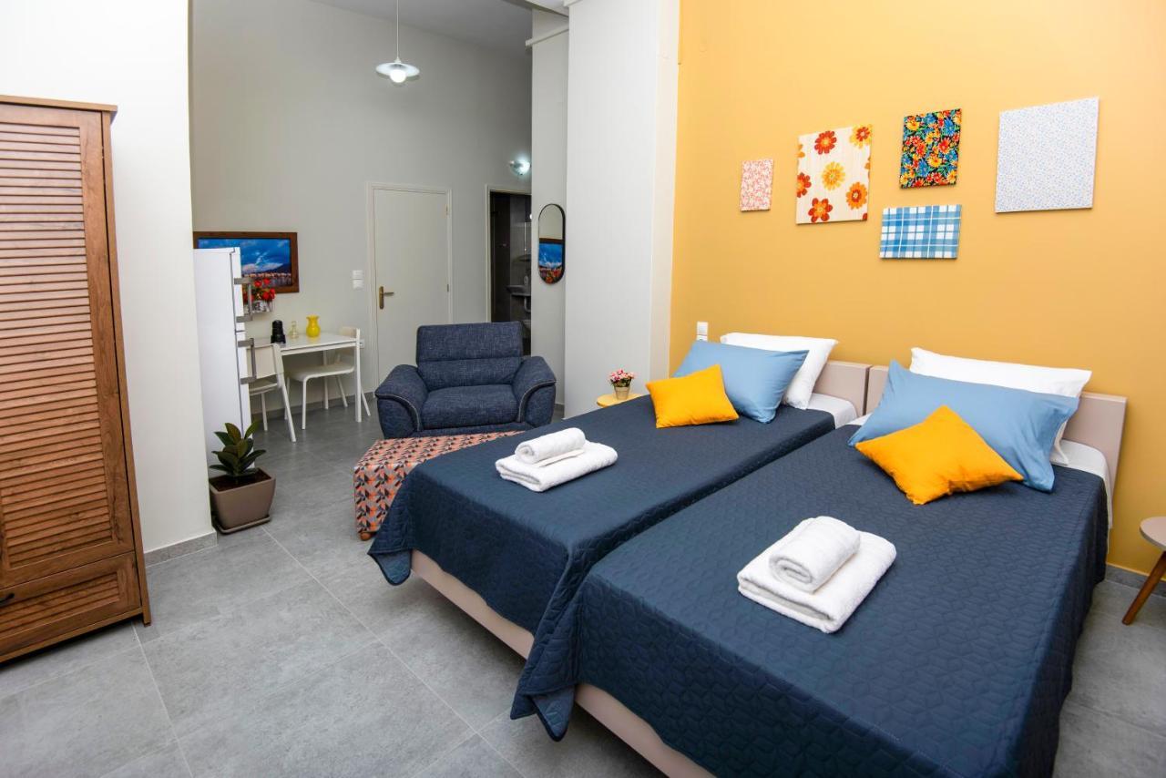 Lithos Apartments Kalymnos Town Bagian luar foto